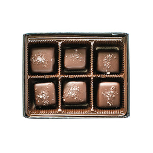 Dark Sea Salt Caramels